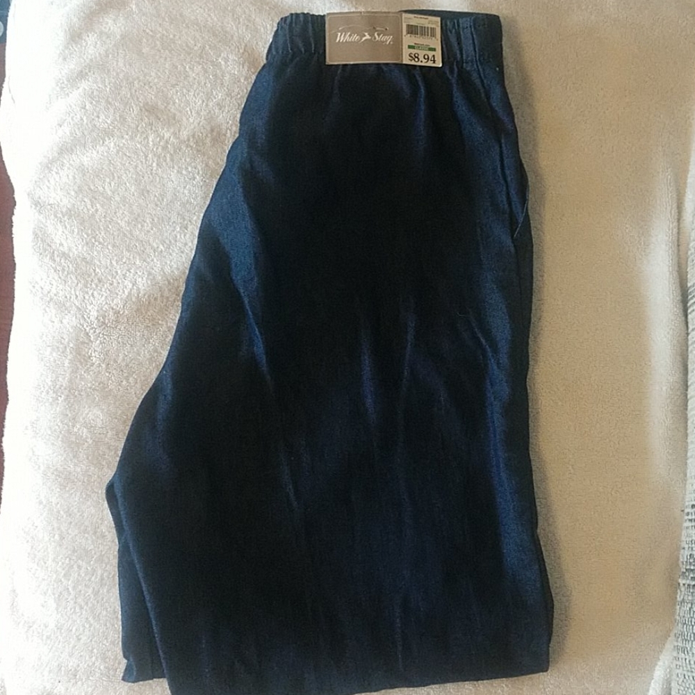 Denim blue pants
